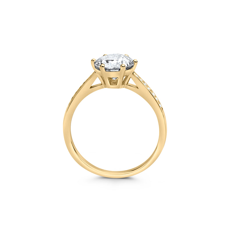 Amelia Side Stone Ring