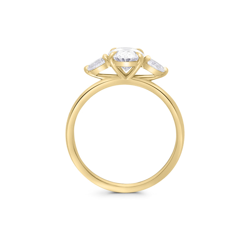 Emilia Three-Stone Ring